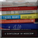 B5. Hardcover books. - $2; Paperback books. - $1